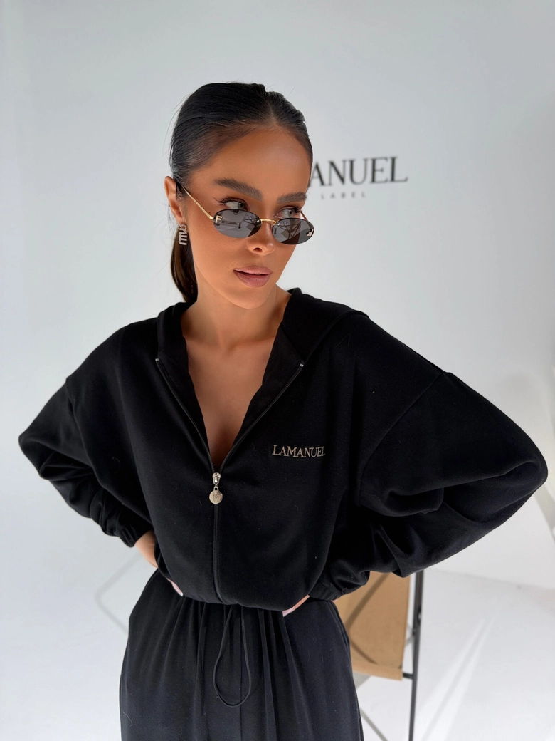 Kombinezon PLEASE czarny