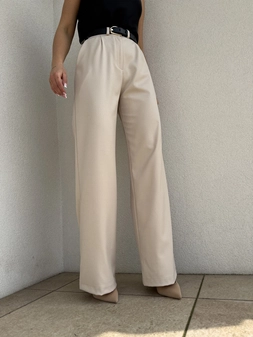 Spodnie SIMPLE - jasny beż T17745