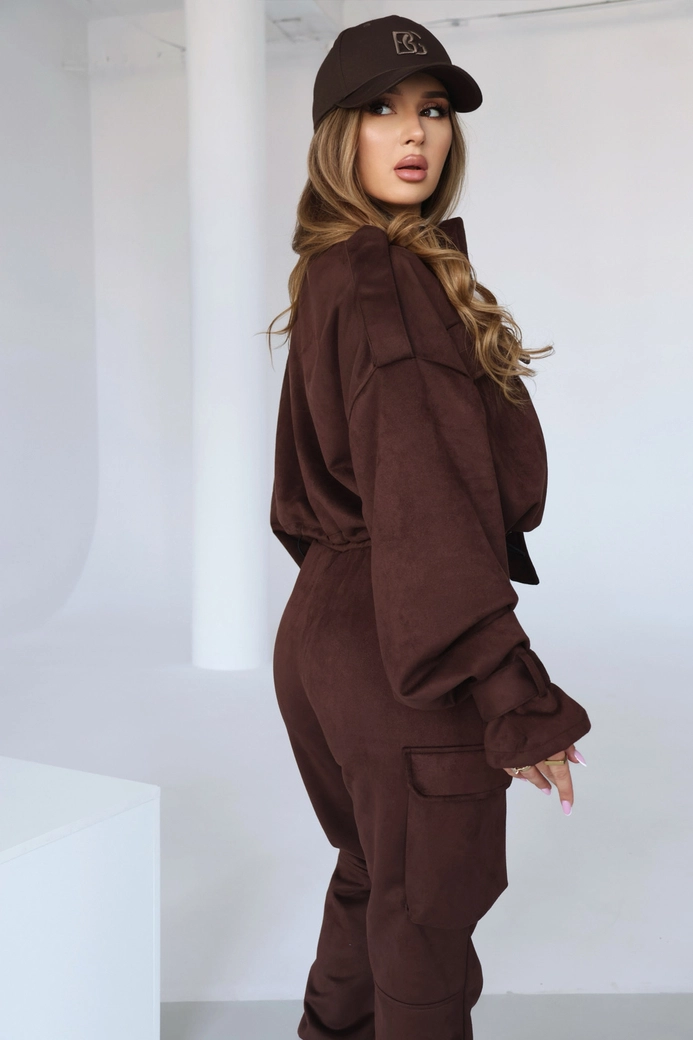 Kurtka damska BG Military | czekolada