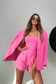 Marynarka damska BG Daylight | róż R21102