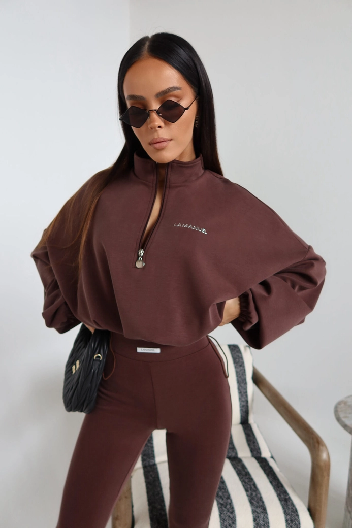 Spodnie MOVE czekolada