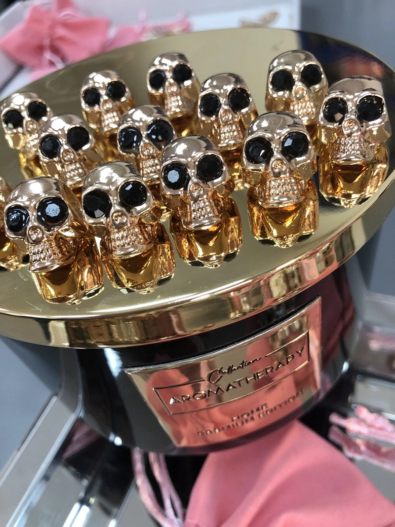 Charms zawieszka ozdoba do butów czaszka X005