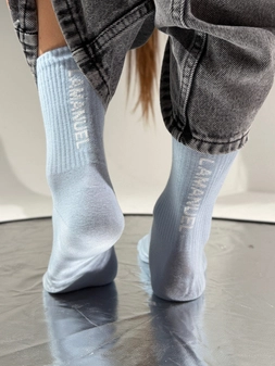 Skarpety EDIT błękit