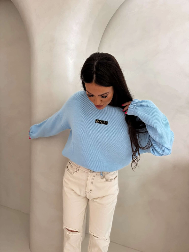 Sweter CANOA – niebieski