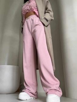 Spodnie SEVEN – brudny róż