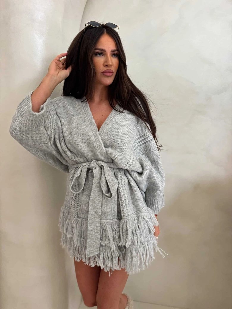 Kardigan ORIANA - szara