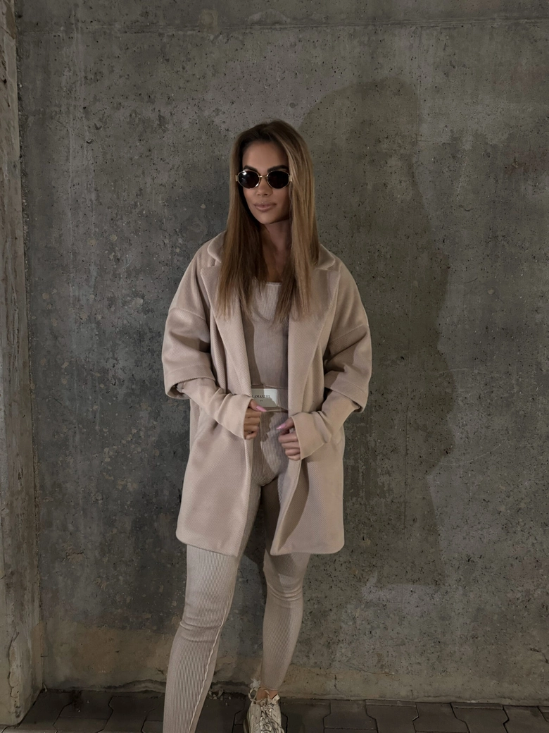 Płaszcz ETERNAL beż H16155