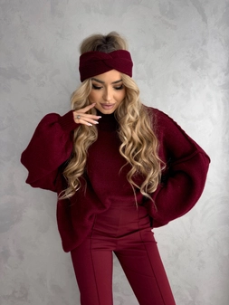 Opaska CATI - bordo BYME18572