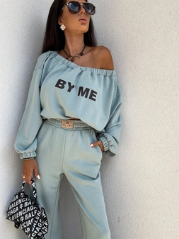 Bluza UNDER – szałwiowa