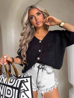 Kardigan ROYAL - czarny