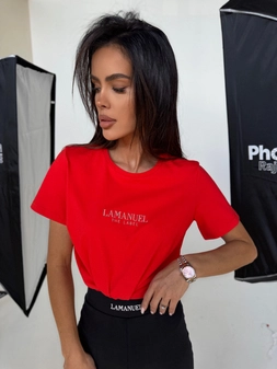 Tshirt MIRA czerwony