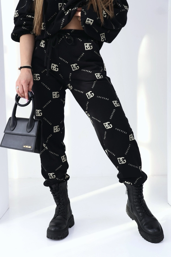 Dres damski BG Holo | czarny-złoty