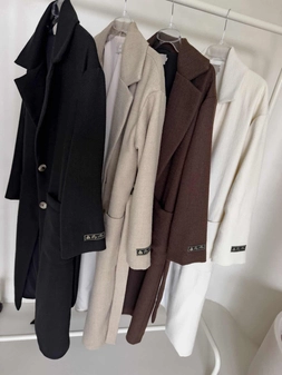 Płaszcz BOSS – czekoladowy