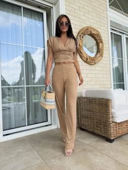 Spodnie SUMMER LIGHT - toffee