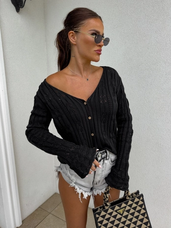 Sweter RICOTTA – czarny