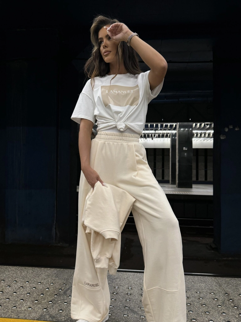 Spodnie UNPLUGGED vanilla T15485