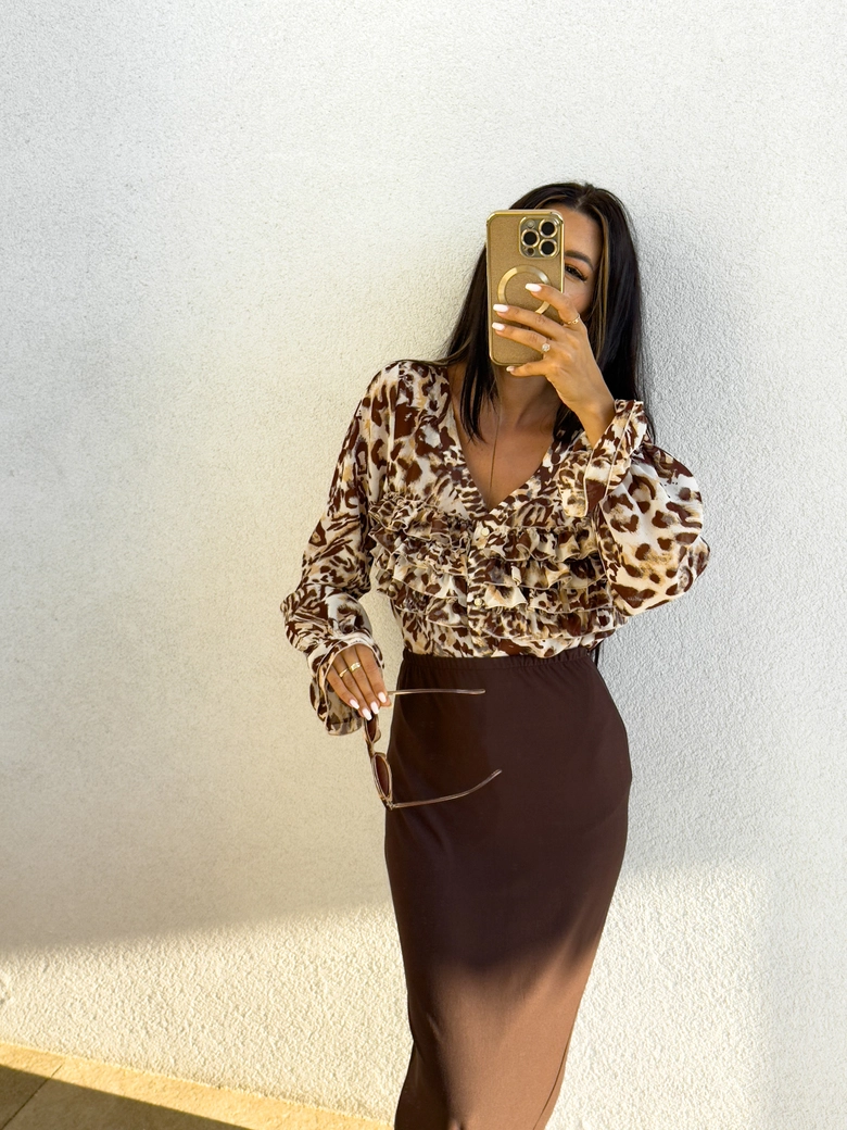 Bluzka WOMAN - animal C16670