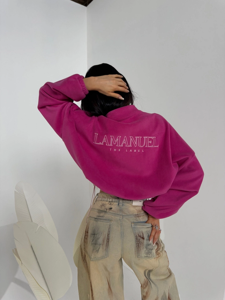 Bluza WARM UP fuksja