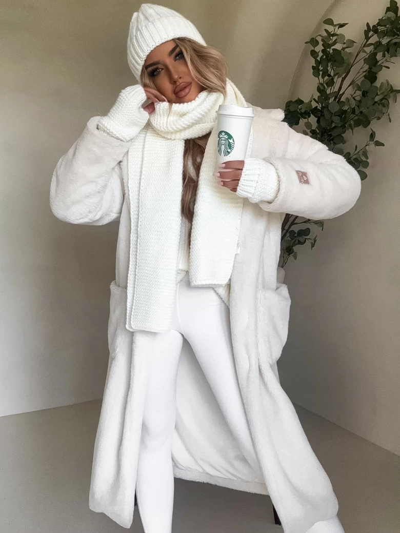 Płaszcz NOELLE – ecru