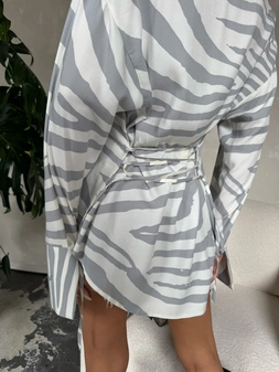 Koszula SAVANNA szara