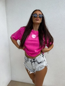 T-shirt JOJO - różowy