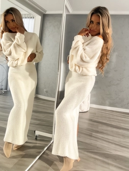 Komplet WINTER - ecru N18990