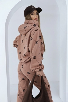 Dres damski BG Holo | kamel-czekolada