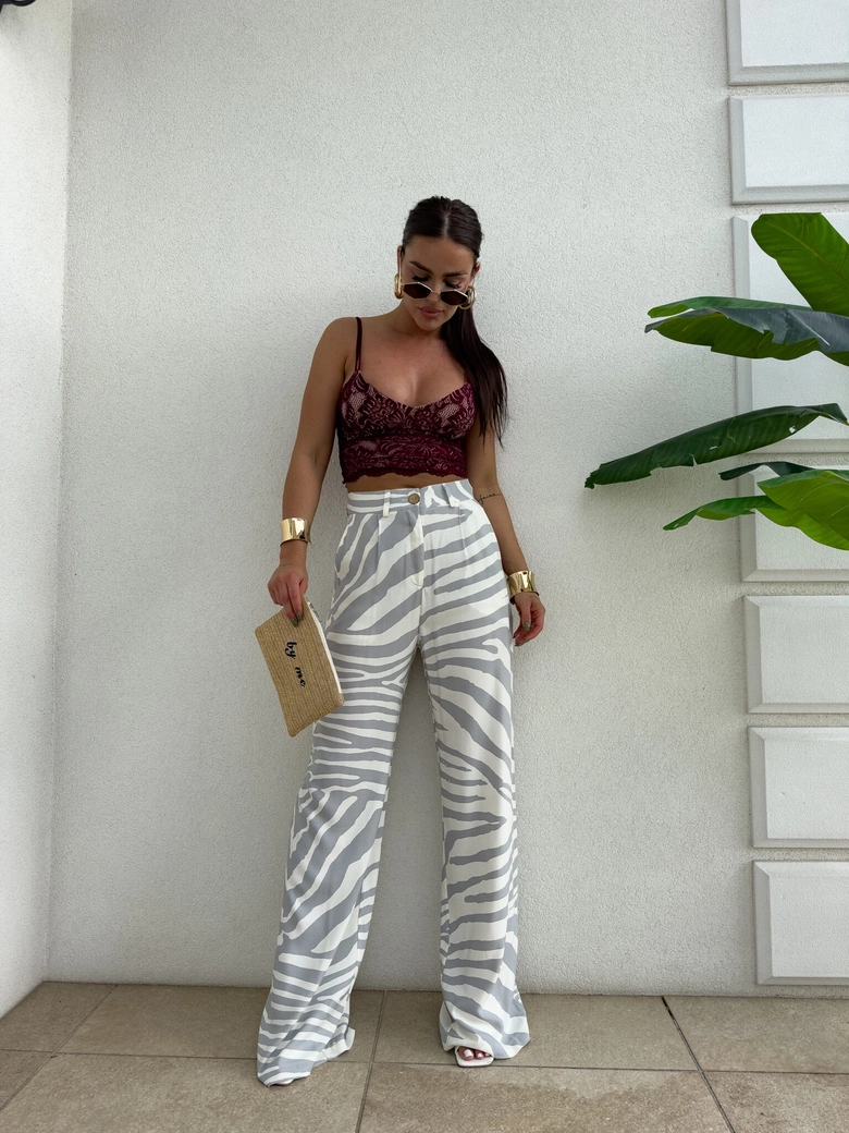 Top gorset KORONKOWY - bordowy