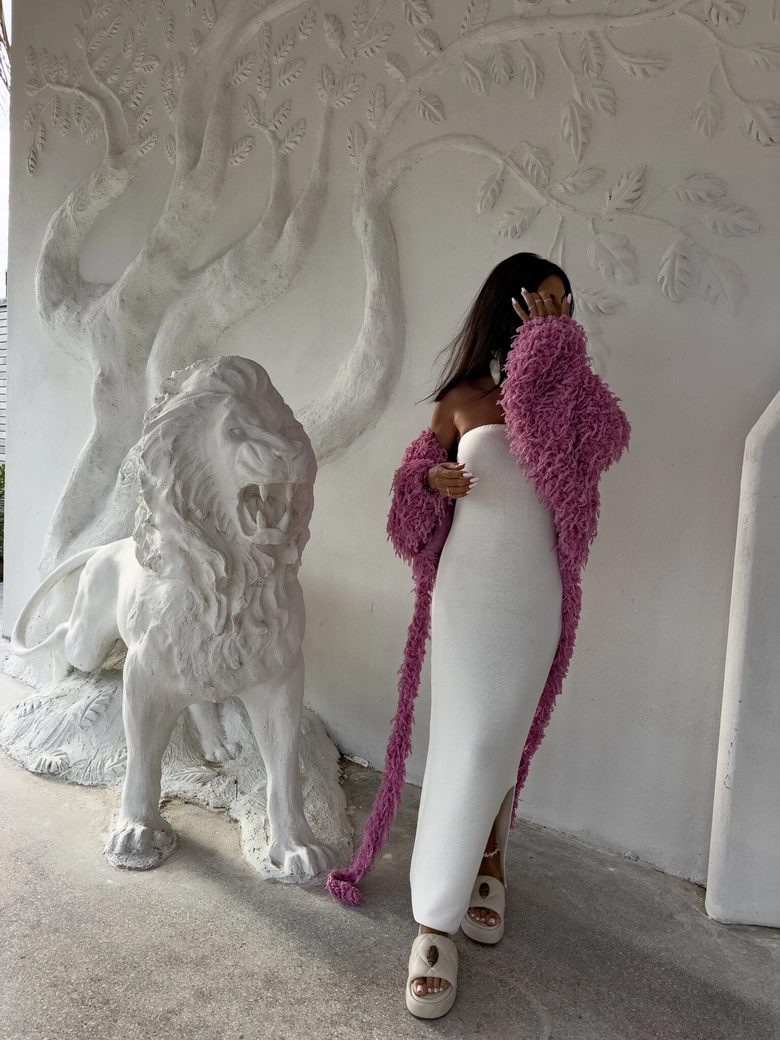 Sukienka SPAIN - ecru