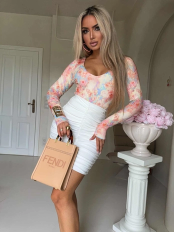 Bluzka VENEZIA print - candy