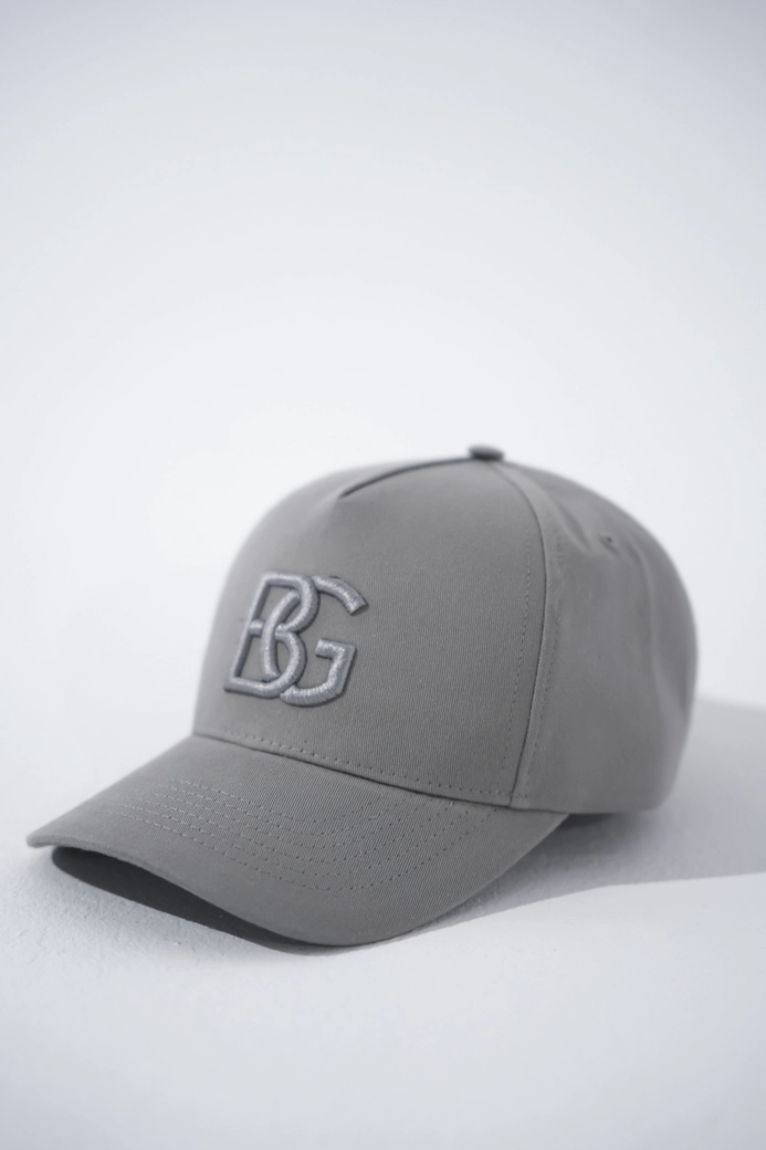 CZAPKA BG LOGO CAP | SZARY K12897