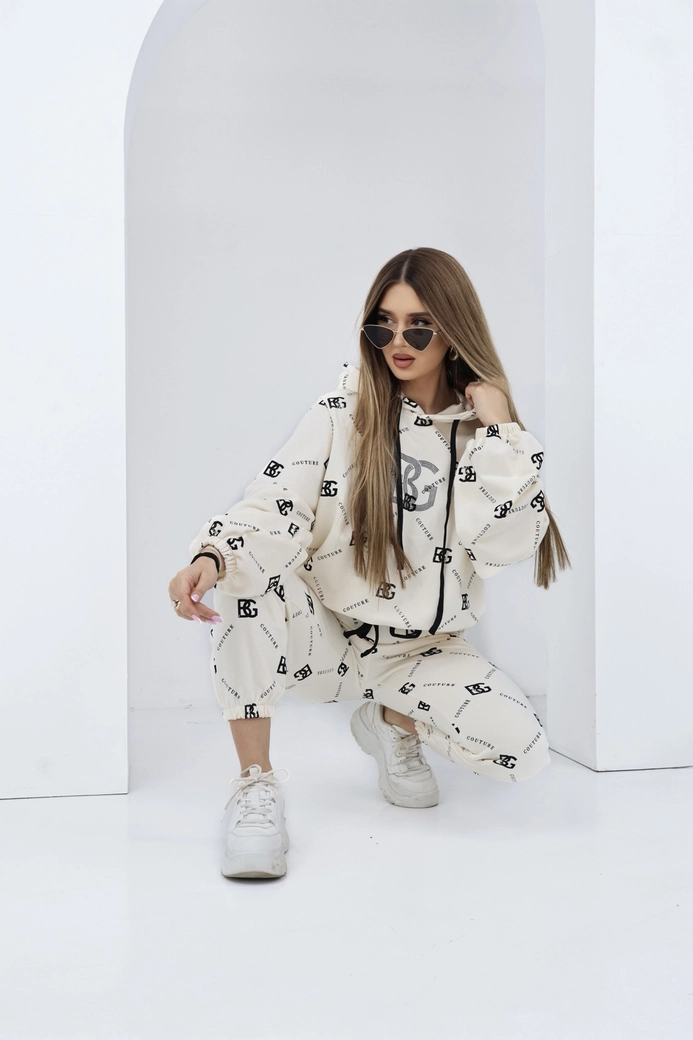 Dres damski BG Holo | wanilia-czarny