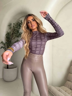 Bluzka SKIN MIU – mokka