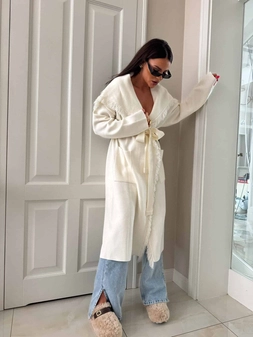 Płaszcz DIVA – ecru