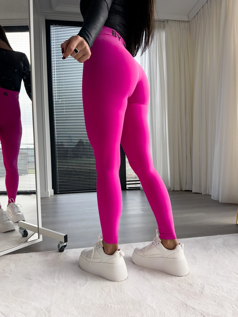 Legginsy GYM - cukierkowy róż G19396