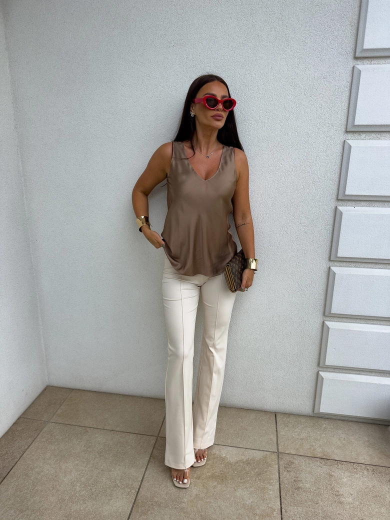 Top SATYNA – mokka