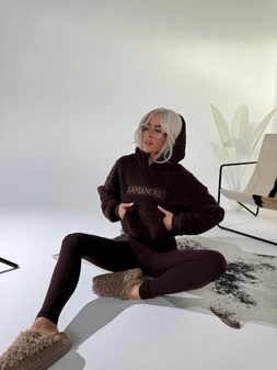 Bluza PUFFY czekolada