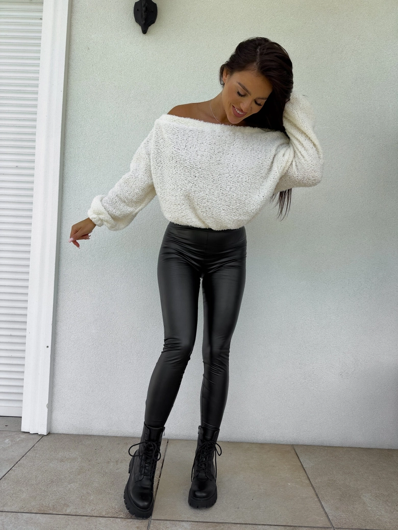 Bluza UNDER baranek – ecru