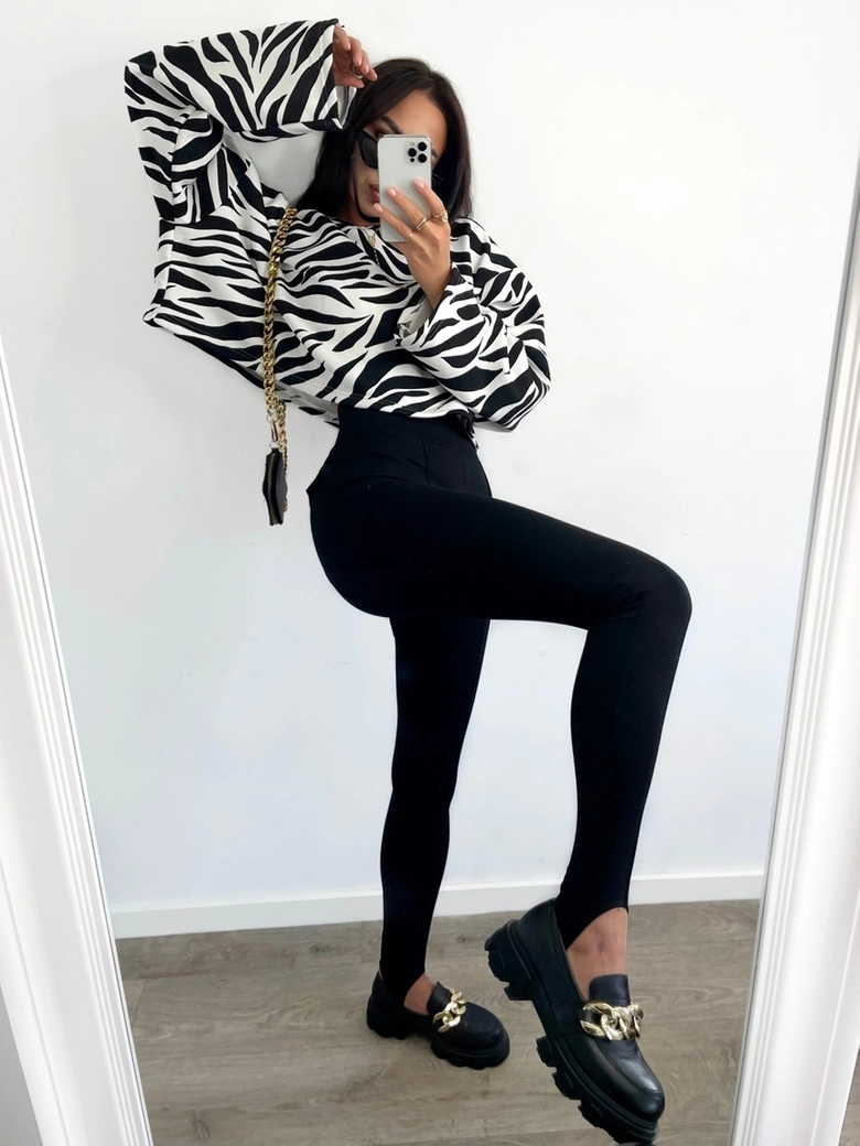 Legginsy modelujące czarne Layano G16017