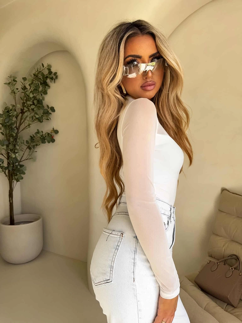 Bluzka SUZI – ecru