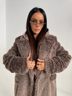 Płaszcz ALPHA czekolada