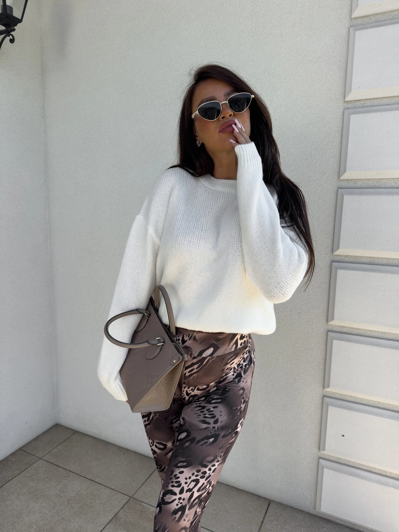 Sweter NERYS – ecru