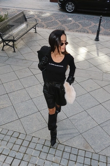 Sweter MAIN ONE czarny