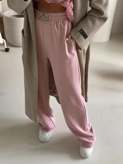 Spodnie SEVEN – brudny róż