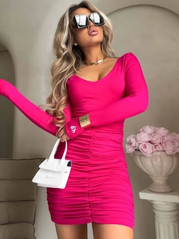 Bluzka VENEZIA - fuksja