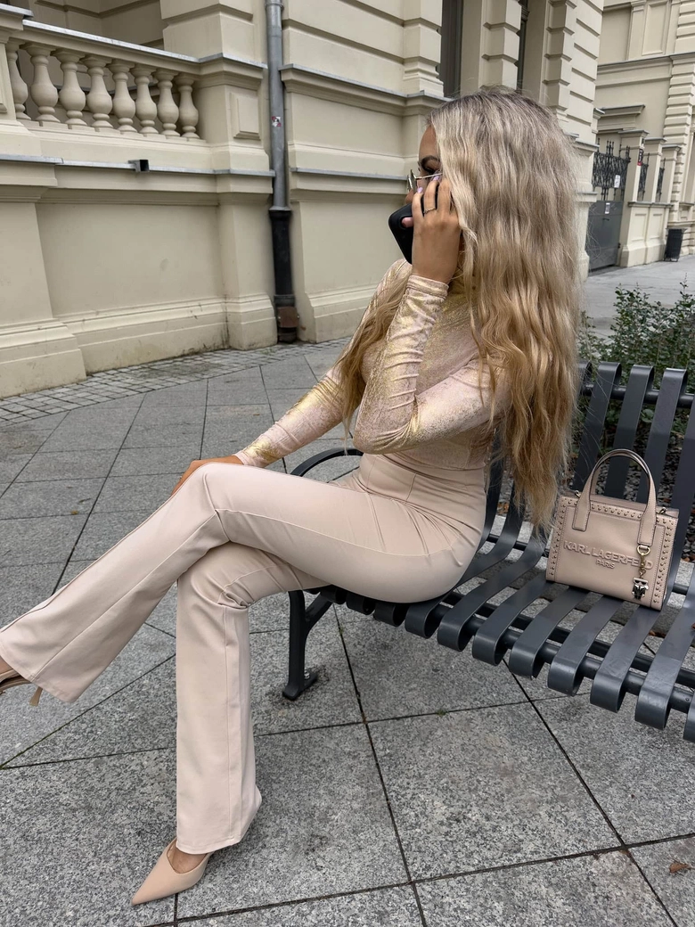 Bluzka SKIN – gold