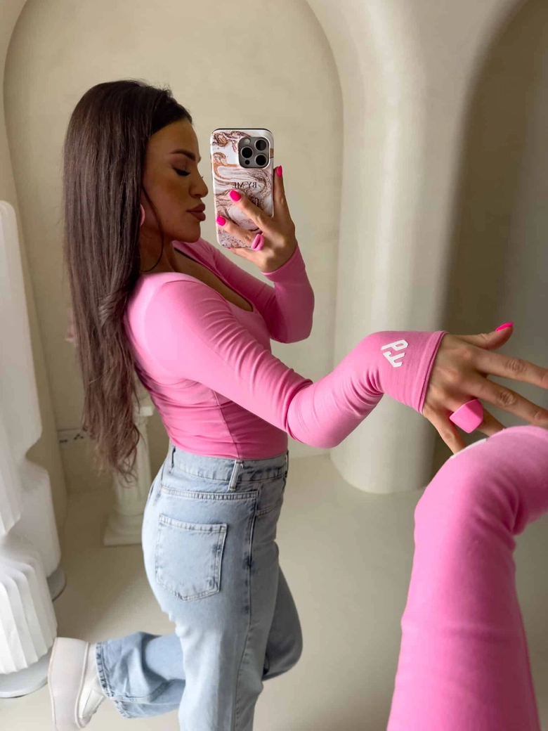 Bluzka VENEZIA - różowa