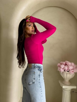 Bluzka VENEZIA - fuksja