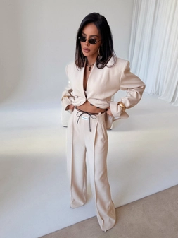 Spodnie BUSINESS beż