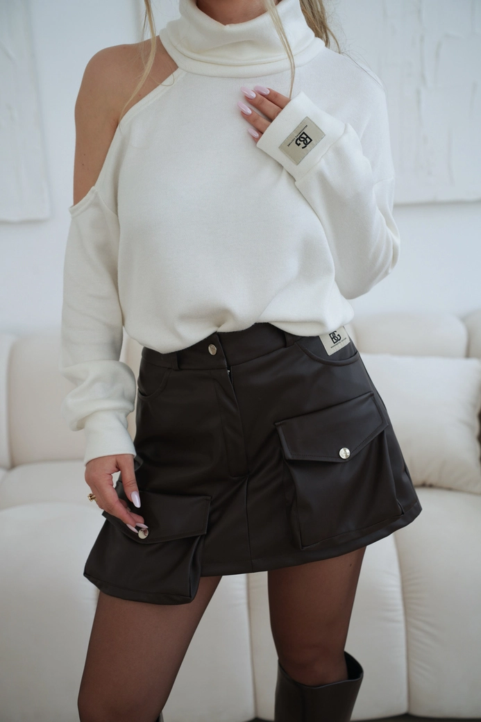 Sweter damski BG Gigi | ecru